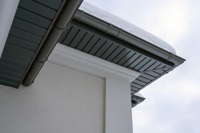 Close-up of Gutter Seamless Design